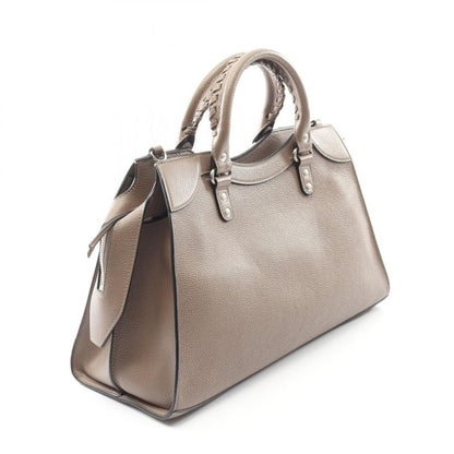 Balenciaga Handbag Neo Classic Brown Leather Neo Classic City Unisex Used A