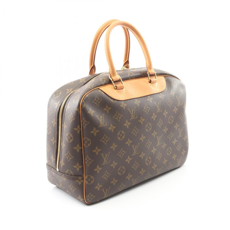 Louis Vuitton Handbag Deauville Beau Ring Vanity M47270 PVC Coated Canvas