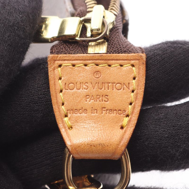 Louis Vuitton Handbag Pochette Accessories M51980 PVC Coated Canvas Leather