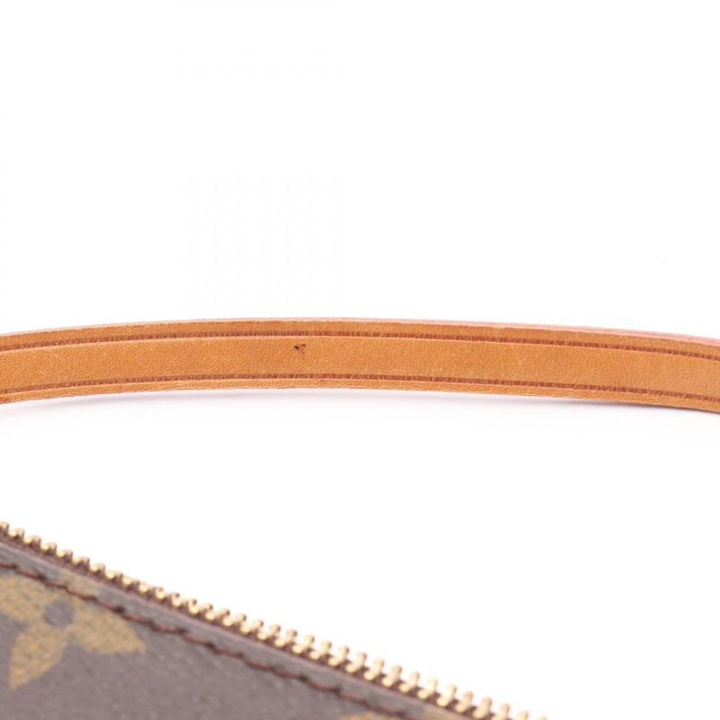 Louis Vuitton Handbag Pochette Accessories M51980 PVC Coated Canvas Leather