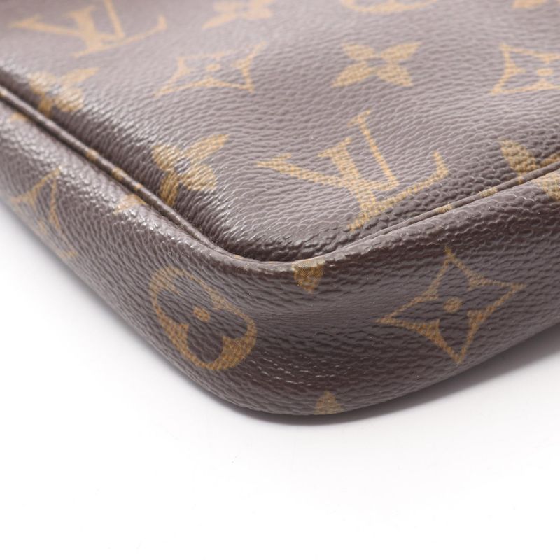 Louis Vuitton Handbag Pochette Accessories M51980 PVC Coated Canvas Leather
