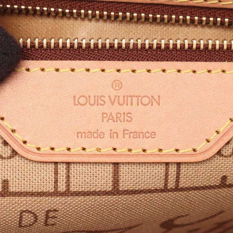 Louis Vuitton Tote Bag Neverfull PM M40155 PVC Coated Canvas Leather Neverfull