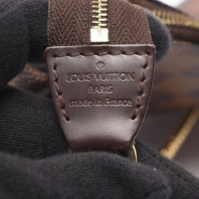 Louis Vuitton Handbag Eva N55213 PVC Coated Canvas Leather Eva Women's Used B