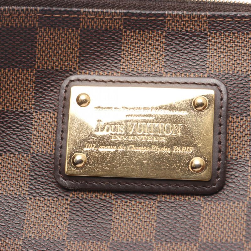 Louis Vuitton Handbag Eva N55213 PVC Coated Canvas Leather Eva Women's Used B