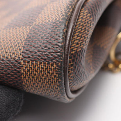 Louis Vuitton Handbag Eva N55213 PVC Coated Canvas Leather Eva Women's Used B