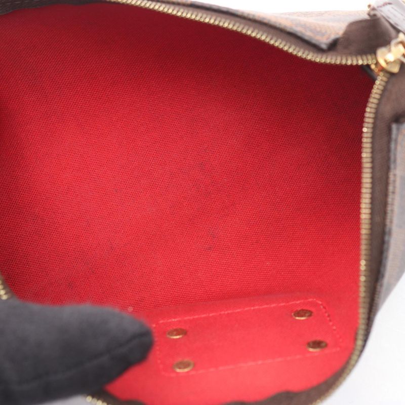 Louis Vuitton Handbag Eva N55213 PVC Coated Canvas Leather Eva Women's Used B