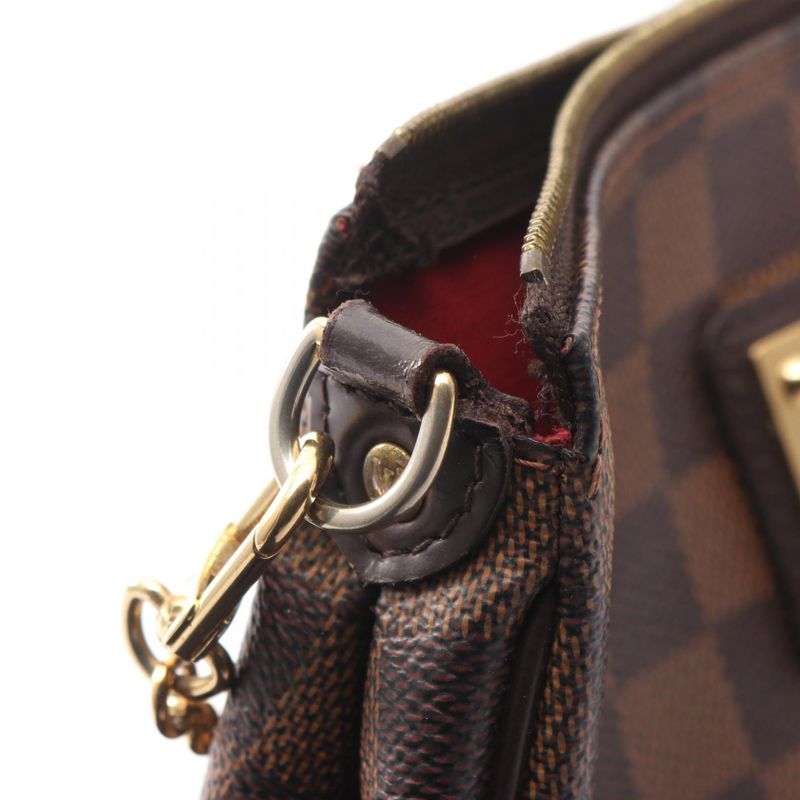 Louis Vuitton Handbag Eva N55213 PVC Coated Canvas Leather Eva Women's Used B