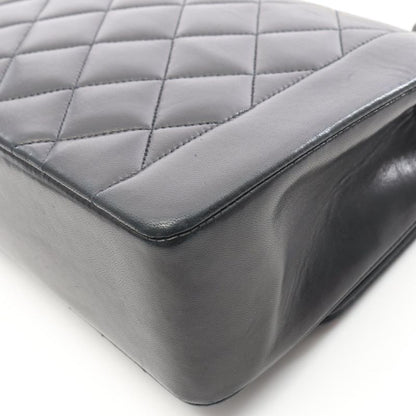 Chanel Shoulder Bag Matelasse Diana Flap A01165 Black Lambskin (sheep Leather)
