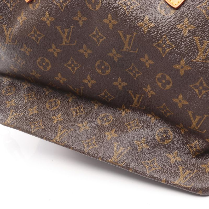 Louis Vuitton Tote Bag Neverfull MM M40156 PVC Coated Canvas Leather Neverfull