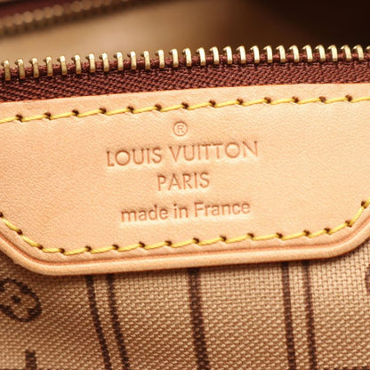 Louis Vuitton Tote Bag Neverfull MM M40156 PVC Coated Canvas Leather Neverfull