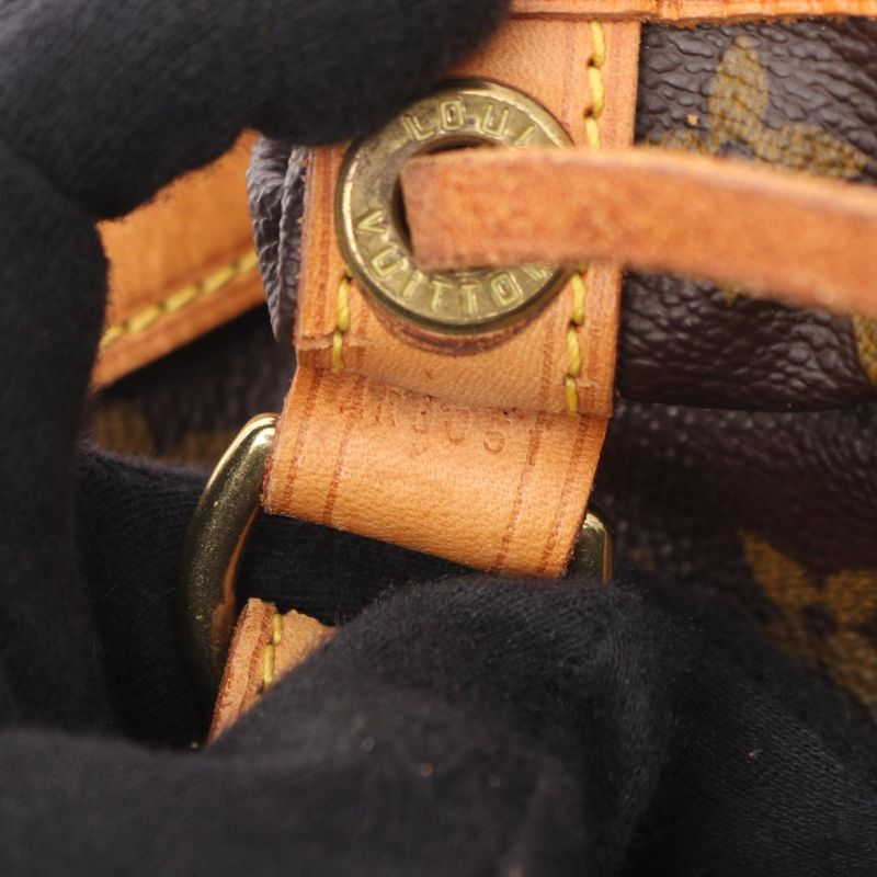 Louis Vuitton Shoulder Bag Petit Noe M42226 PVC Coated Canvas Leather Petit Noe