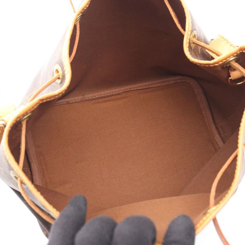 Louis Vuitton Shoulder Bag Petit Noe M42226 PVC Coated Canvas Leather Petit Noe