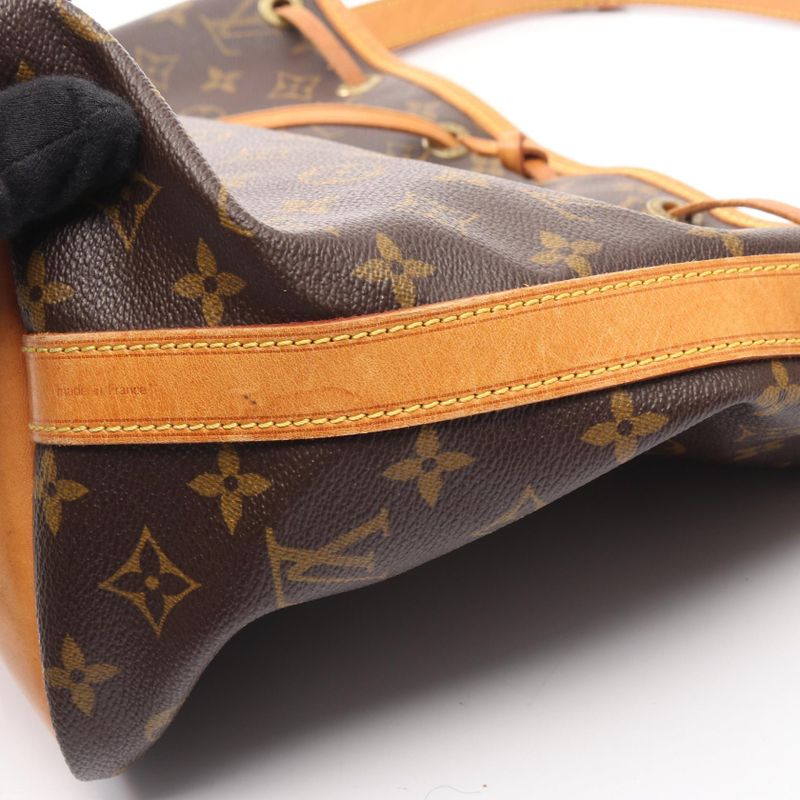 Louis Vuitton Shoulder Bag Petit Noe M42226 PVC Coated Canvas Leather Petit Noe