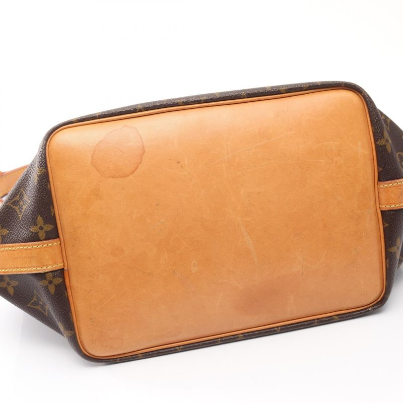 Louis Vuitton Shoulder Bag Petit Noe M42226 PVC Coated Canvas Leather Petit Noe