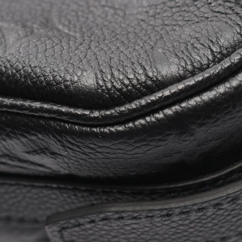 Louis Vuitton Shoulder Bag Boite Chapeau Souples MM M45649 Noir Black Leather