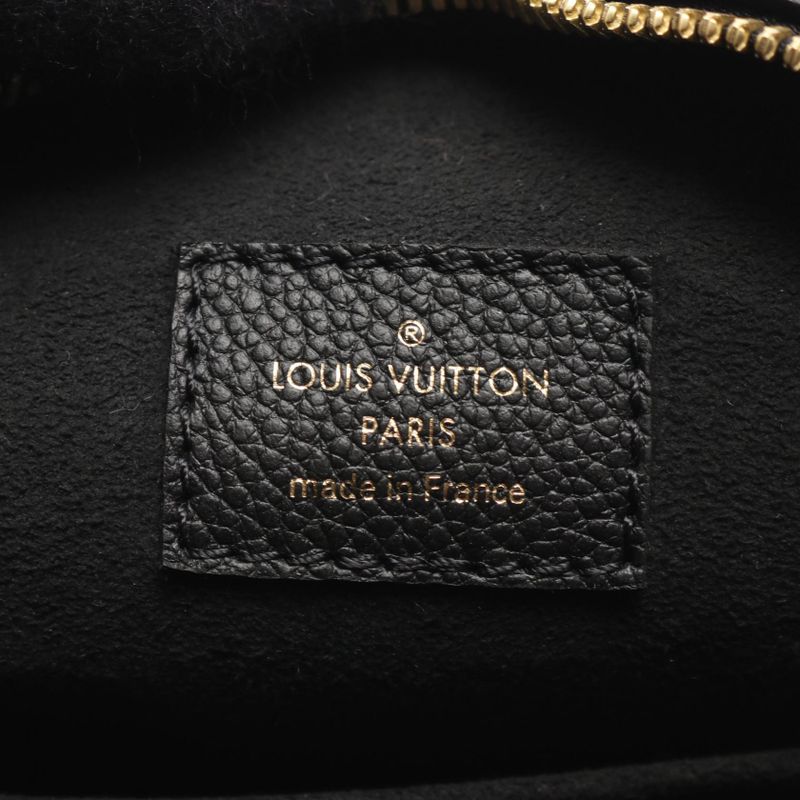 Louis Vuitton Shoulder Bag Boite Chapeau Souples MM M45649 Noir Black Leather