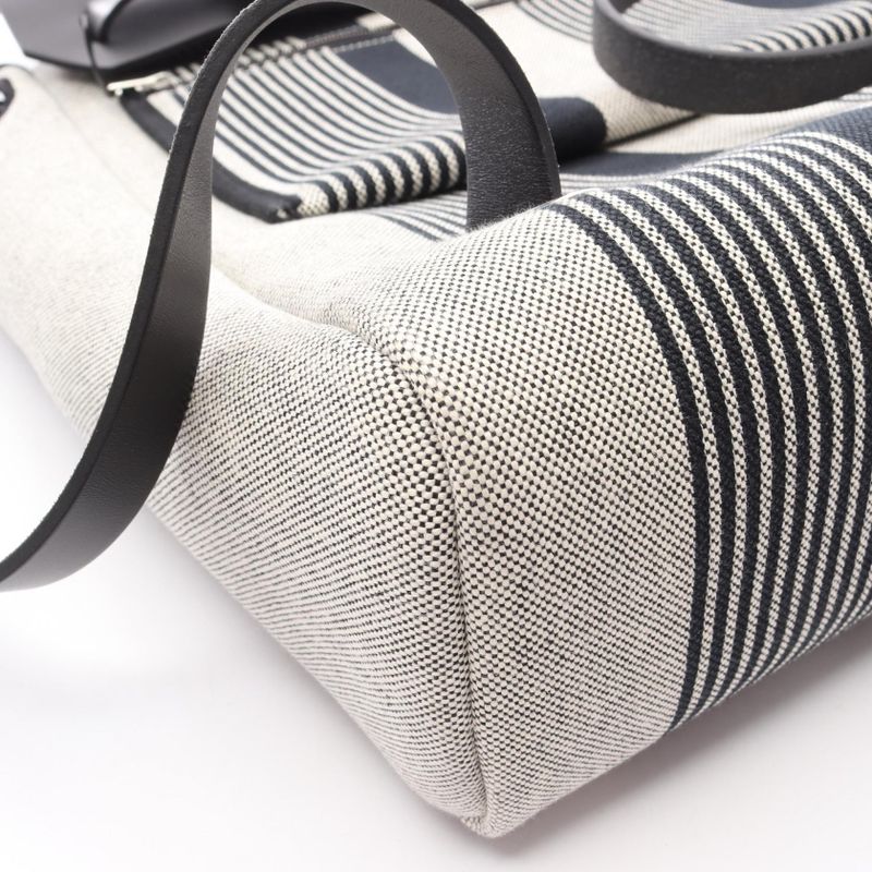 Hermes Backpack Sac Backpack Herbag Her Bag A Dos PM H Viblacion Ecru Black