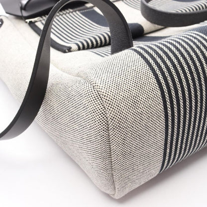 Hermes Backpack Sac Backpack Herbag Her Bag A Dos PM H Viblacion Ecru Black