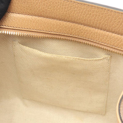 Gucci Handbag Soho Interlocking G 607722 Beige Leather Soho Interlocking G 2way