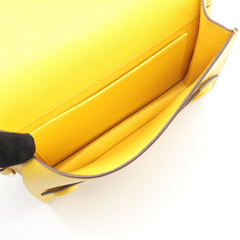 Hermes Shoulder Bag Twins Ck Jaune Ambre Leather