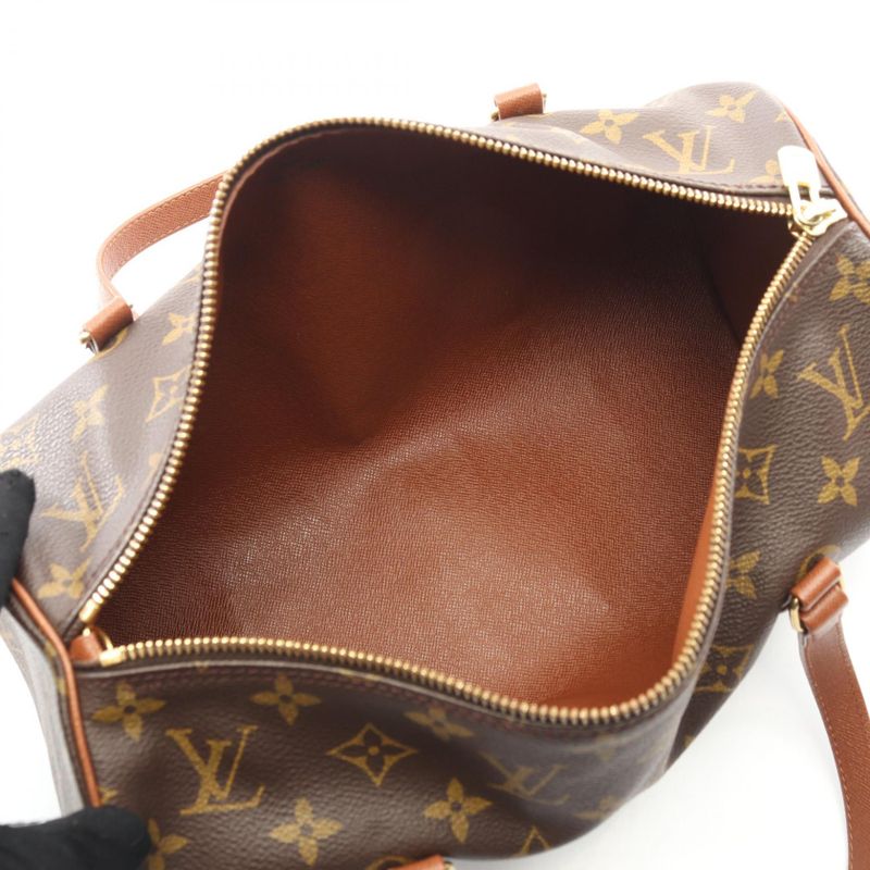 Louis Vuitton Handbag Papillon 30 Old Shape M51365 PVC Coated Canvas Leather