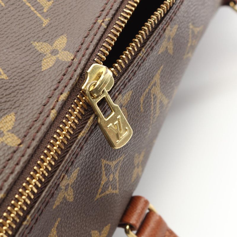 Louis Vuitton Handbag Papillon 30 Old Shape M51365 PVC Coated Canvas Leather