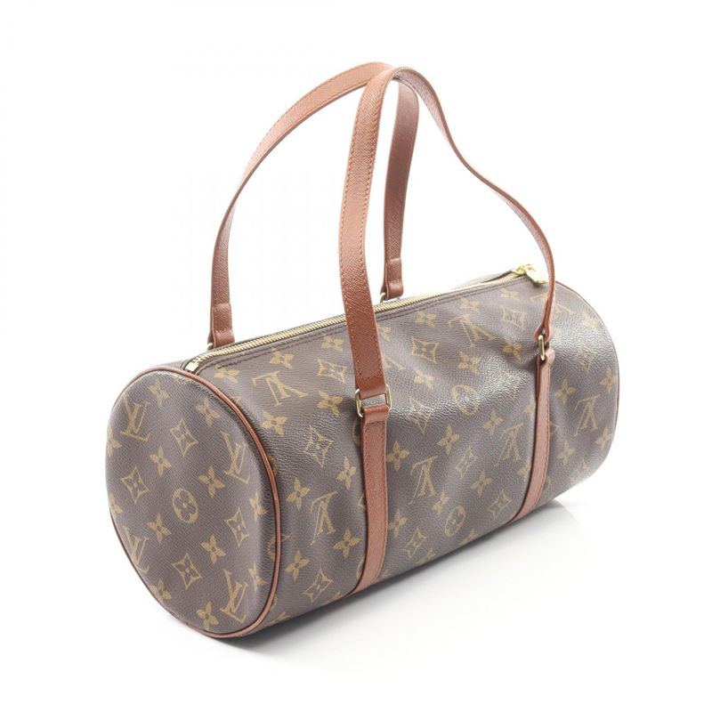 Louis Vuitton Handbag Papillon 30 Old Shape M51365 PVC Coated Canvas Leather