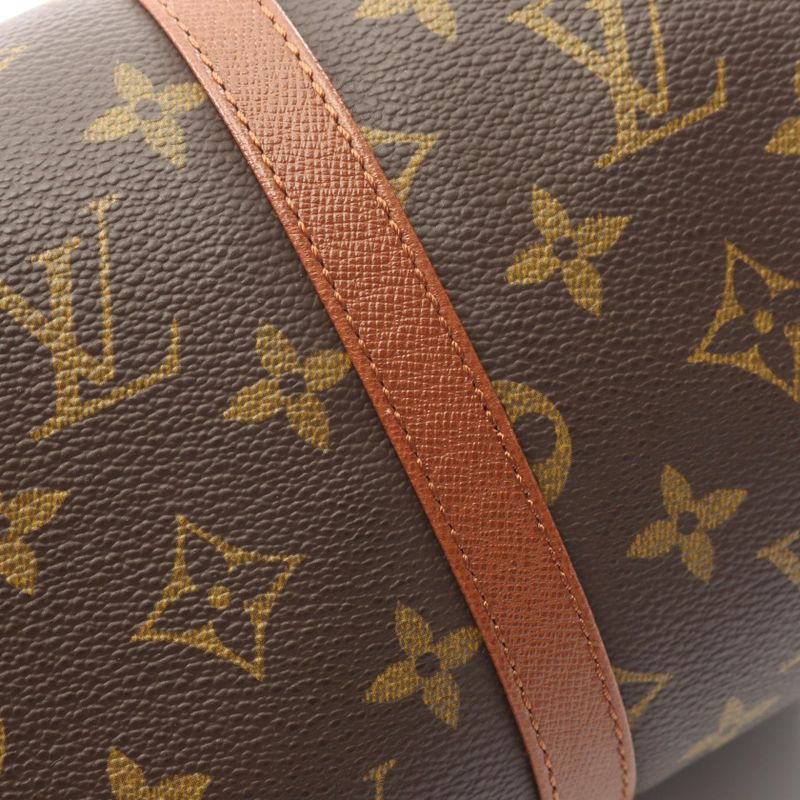 Louis Vuitton Handbag Papillon 30 Old Shape M51365 PVC Coated Canvas Leather