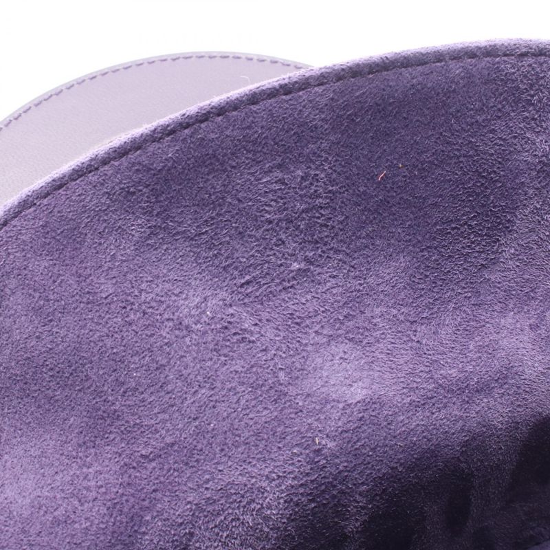 Dior Handbag LADY DIOR MY Abcdior Lady Dior Small Cannage Purple Leather Lady