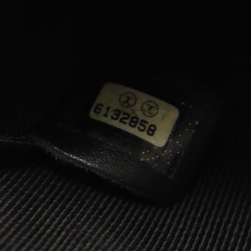 Chanel Shoulder Bag Wild Stitch A14687 Black Leather Wild Stitch Chain Shoulder