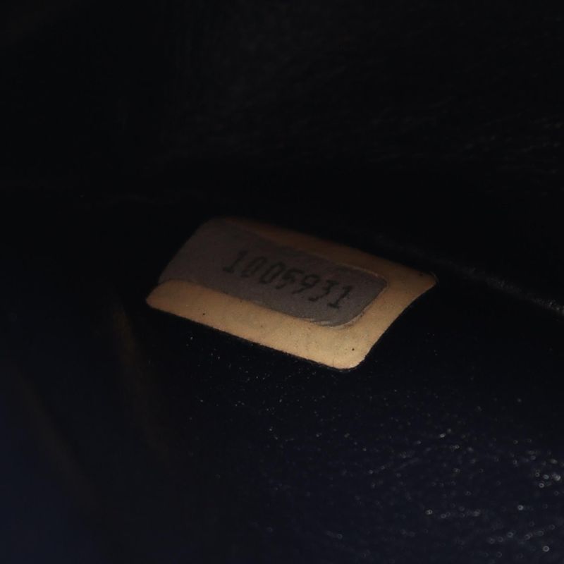 Chanel Shoulder Bag Matelasse W Flap Navy Lambskin Matelasse Double Flap Chain