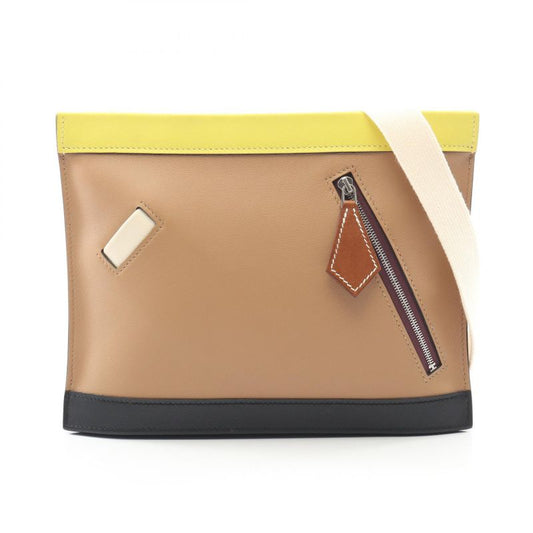 Hermes Shoulder Bag Colormatic Oriental Chai Nata Lime Black For Leather Calf