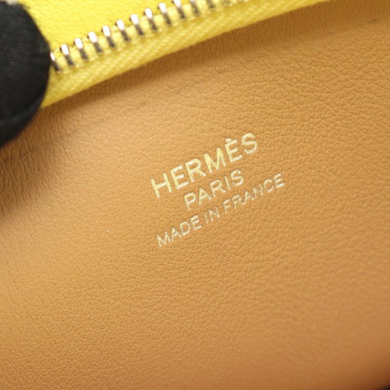 Hermes Shoulder Bag Colormatic Oriental Chai Nata Lime Black For Leather Calf