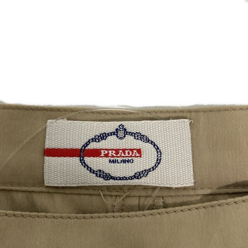 Prada Sport Short Pants Size 40 M Women's - Beige