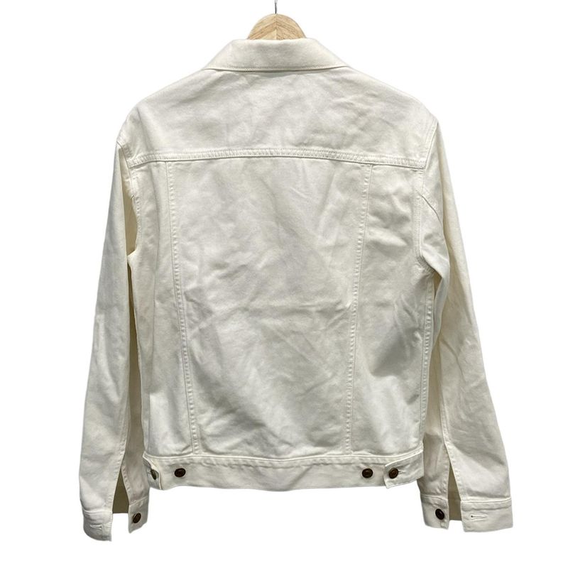 Gucci G Jean Size 46 L Women's 669602 Xdbyk White Horsebit Spring/autumn