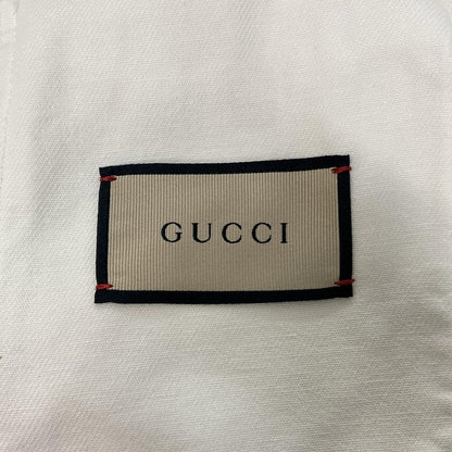 Gucci G Jean Size 46 L Women's 669602 Xdbyk White Horsebit Spring/autumn