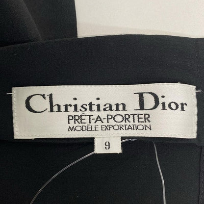 Dior Christian Dior Long Sleeve Shirt Blouse Size 9 M Women's - Black Lace