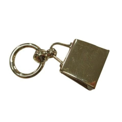 Hermes Twilly Ring Mini Kelly Scarf Ring Charm Accessory Gold AA