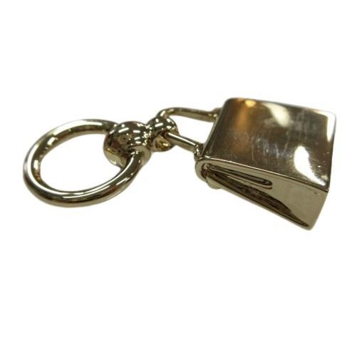 Hermes Twilly Ring Mini Kelly Scarf Ring Charm Accessory Gold AA