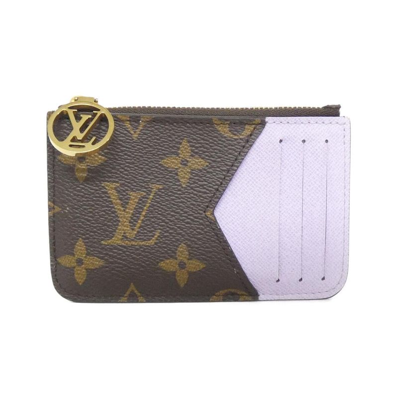 Louis Vuitton Monogram Card Case Porto Carte Romy M82938 Coin Case