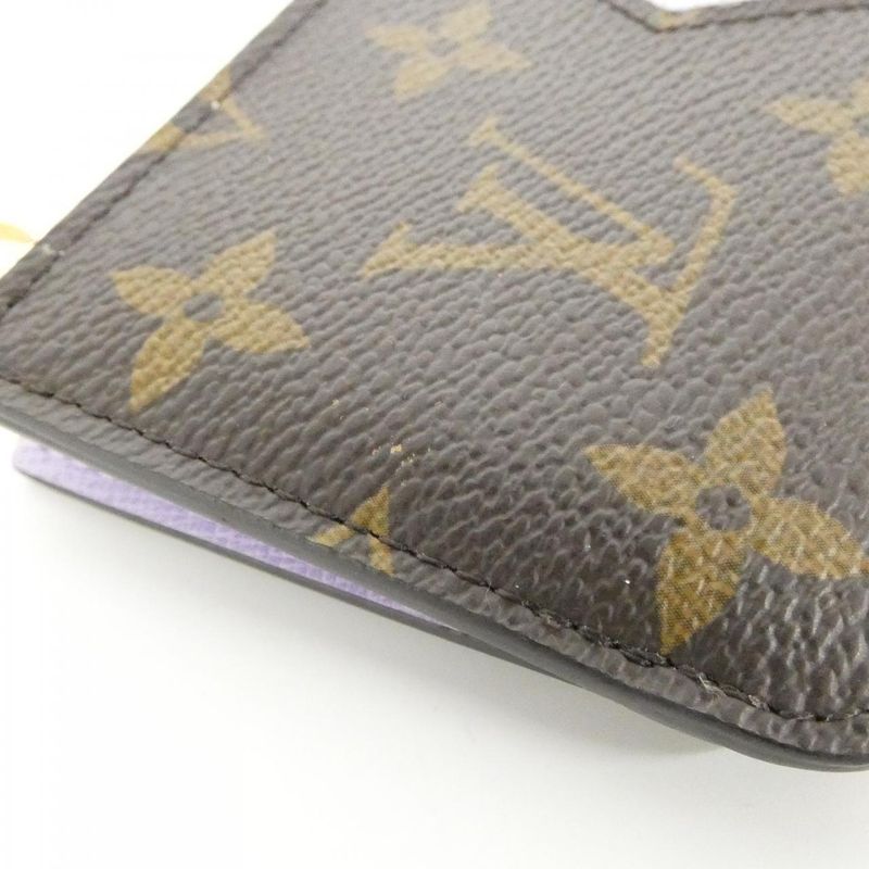 Louis Vuitton Monogram Card Case Porto Carte Romy M82938 Coin Case