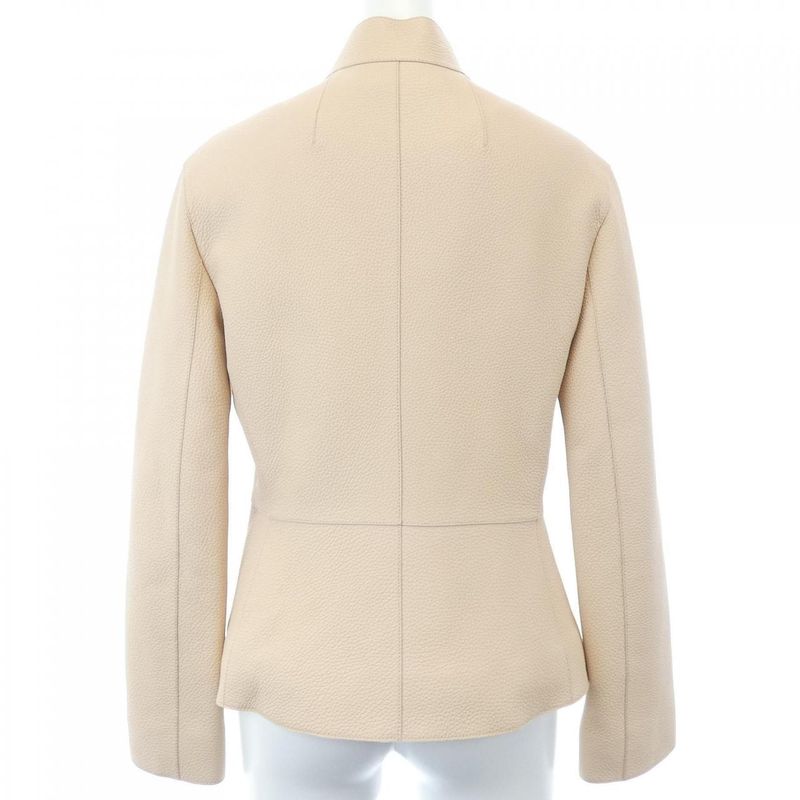 Hermes 2e1218d0 Leather Jacket