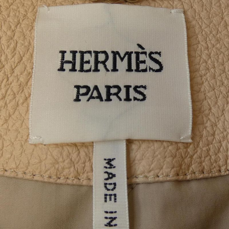 Hermes 2e1218d0 Leather Jacket