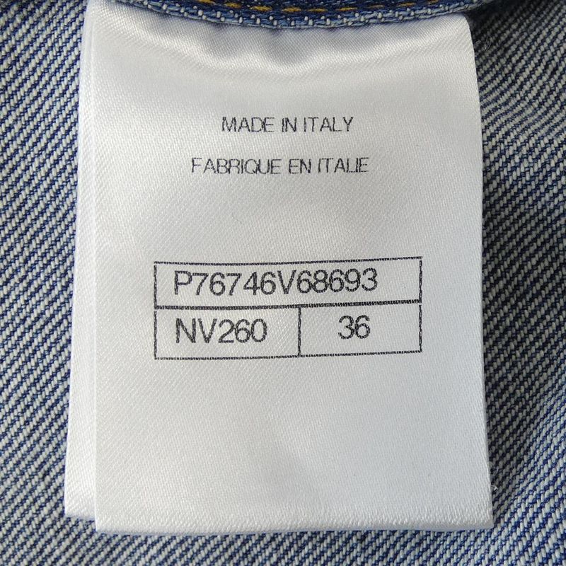 Chanel Look12 P76746v68693 Denim Jacket