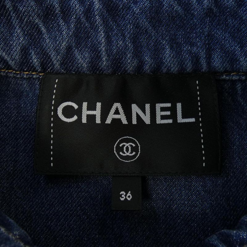 Chanel Look12 P76746v68693 Denim Jacket