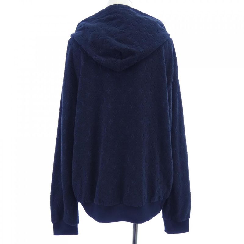 Louis Vuitton Monogram French Terry Zip Through Hoodie Hsy54wy44 Parka