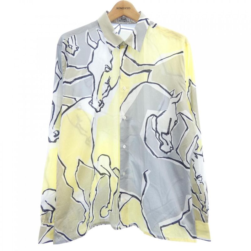 Hermes LA Dance DES Chevaux *11-5623 Shirt