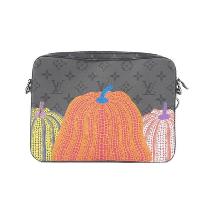 Louis Vuitton Monogram Eclipse Reverse (LV X YK) Trio Messenger M46435 Shoulder