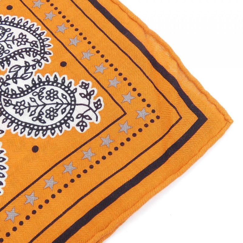 Hermes Zouaves ET Dragons Bandana H244048s Carre Geant140 Shawl