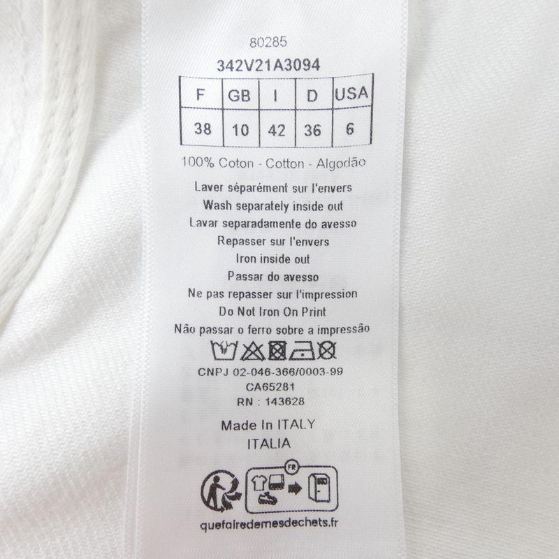 Christian DIOR Indian Animals 342v21a3094 Denim Jacket